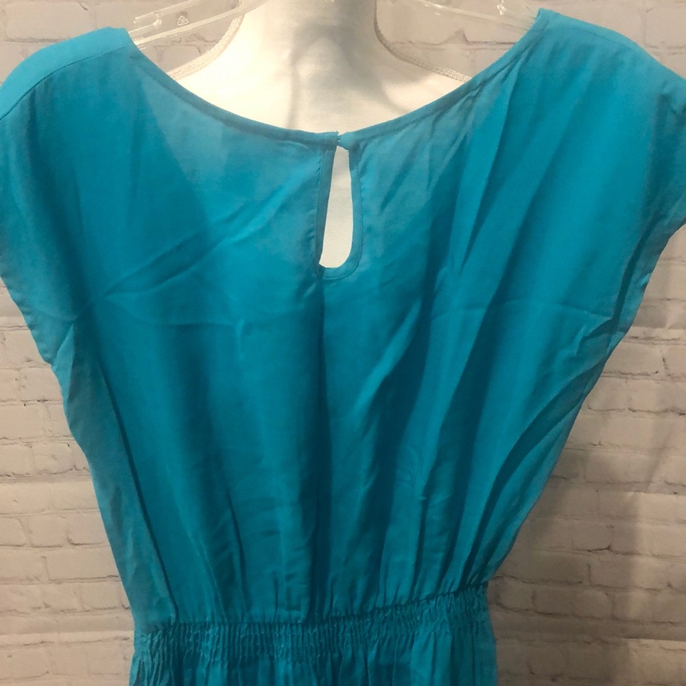 Mossimo XS teal blue dress - Picture 4 of 4